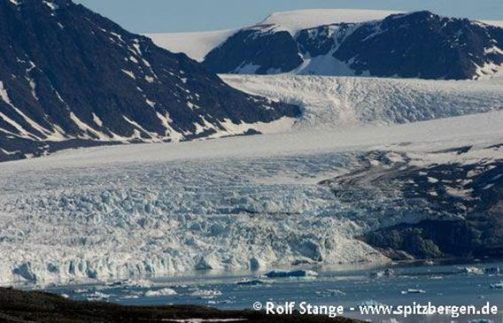 Glacier front, Kongsfjord