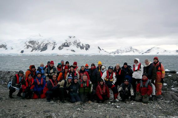 Group photo (Paradise Bay, Skontorp Cove)