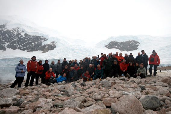 Group photo Neko Harbour