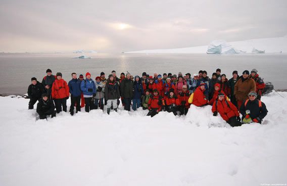 Group photo Charcot Havn