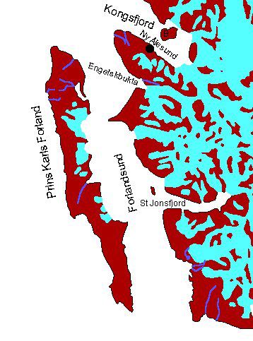 Map Prins Karls Forland