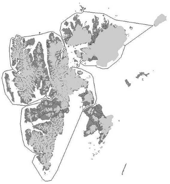 Map - Around Spitsbergen 2006/08/02-12