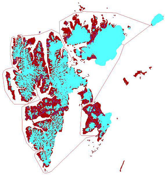 Map - Around Spitsbergen 2007/08/05-15