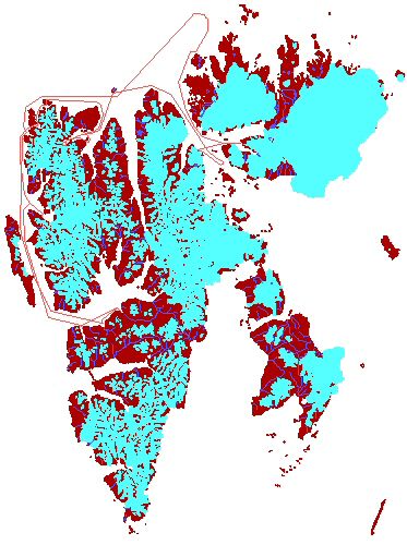Spitsbergen Map