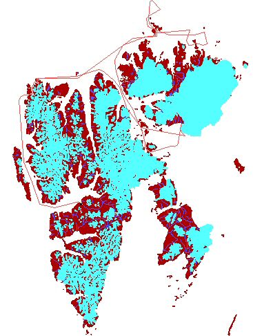 Spitsbergen Map