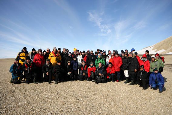 Group photo Palanderbukta