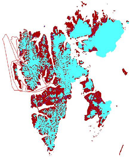 Map Spitsbergen