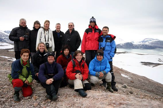 Group photo of the »mountain goats«