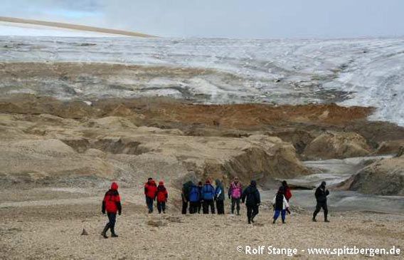 Wandern in der Palanderbukta