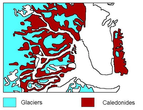 The Caledonian fold belt