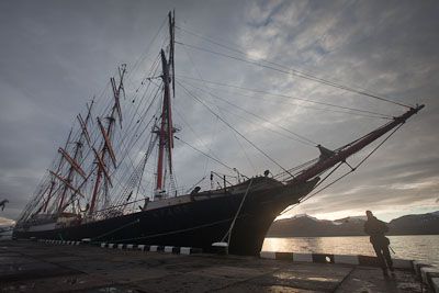 Sedov visit to Spitsbergen