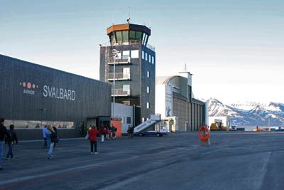 Pass control in Longyearbyen