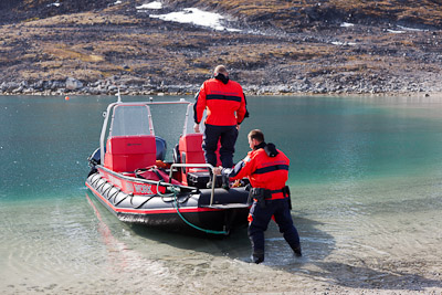 Tourism control during 2011 season - Magdalenefjord