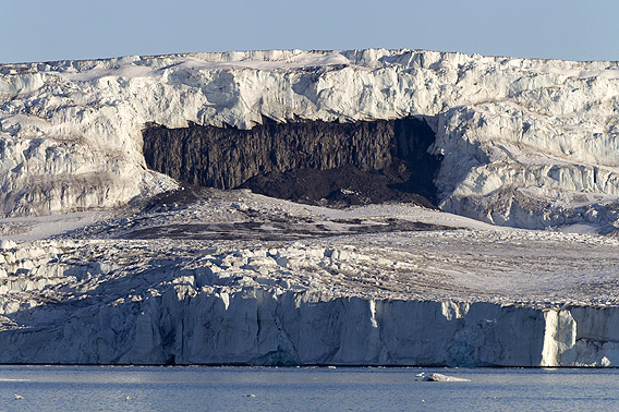 Gletscher am Kapp Weyprecht, Hinlopen, Spitzbergen