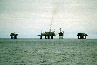 Russian-Norwegian oil cooperation: Oil platforms