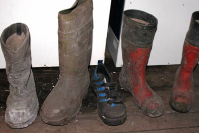 The boot mystery - Lonesome boots in Sveagruva