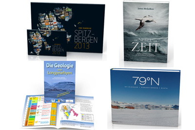 Neue Bücher und Kalender bei Spitzbergen.de.