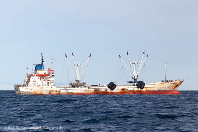 Fishery zone around Spitsbergen - Russian Trawler