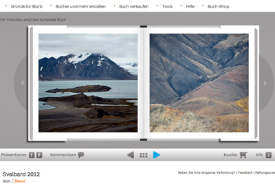 Spitsbergen cruise - Photobuch Spitsbergen, September 2012, by H.& A. Dessl