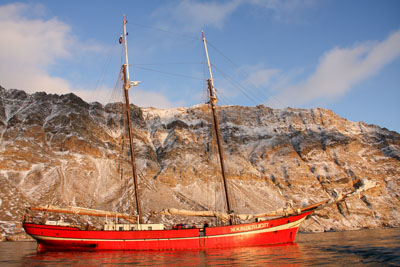 Two-masted schooner Noorderlicht