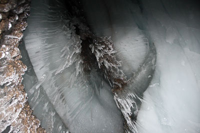 Eisgrotte im Bolterdalen