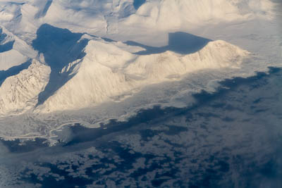 Polar bear shot - West coast of Spitsbergen, the area of Hyttevika.