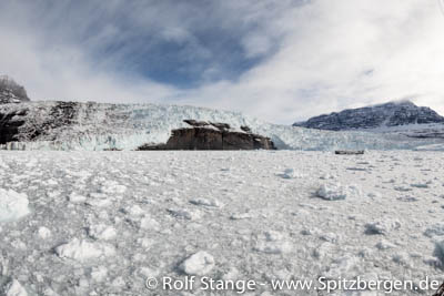 Glacier ice, east Greenland