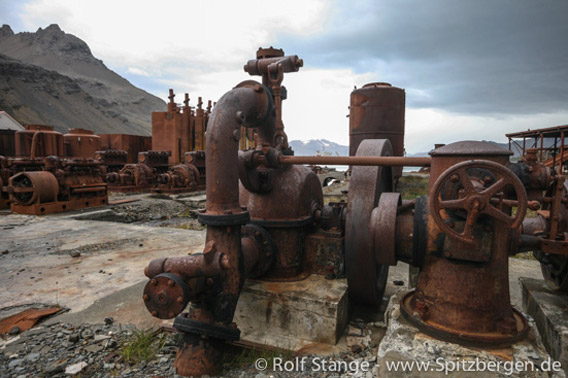 Grytviken: whaling station technical stuff