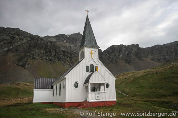 Grytviken: the church