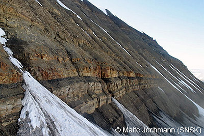 Lunckefjellet, Spitsbergen