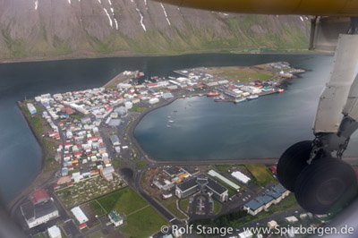 Arktis Blog: Anflug Ísafjörður