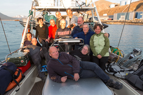 Mit der Arctica II rund um Spitzbergen, 04.-22. August 2014 - Gruppenfoto 1