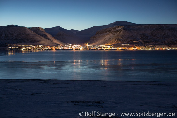 Longyearbyen Dunkelzeit