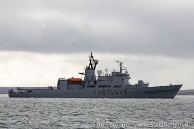 Norwegian coastguard ship