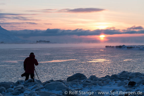 Fotografieren, Spitzbergen Winter