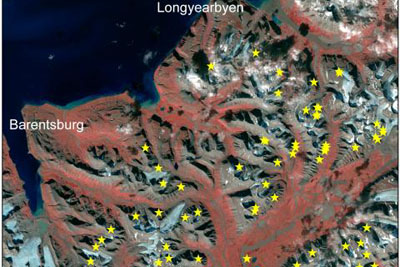 Extreme weather: recent avalanches landslides in Spitsbergen