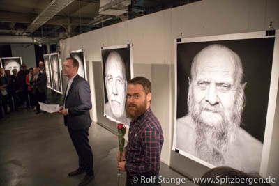 Exhibition Saunassa Syntyneet (Born in Sauna), Alexander Lembke, Tampere.