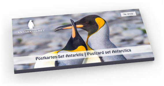 Limited edition postcard set Antarctic