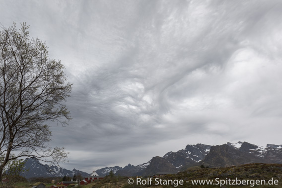 Storm clouds over Austvågøy, Lofoten