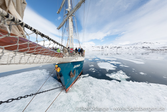 Antigua an der Eiskante, Spitzbergen