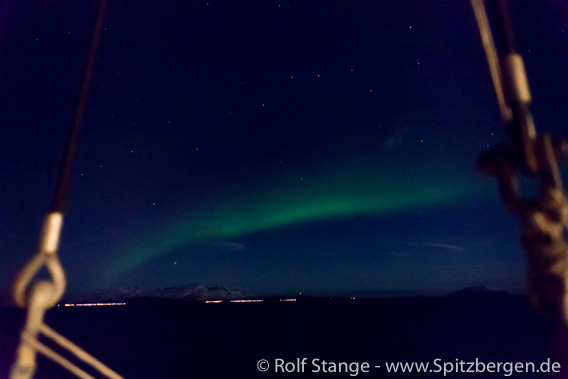 Northern light near Skjervøy