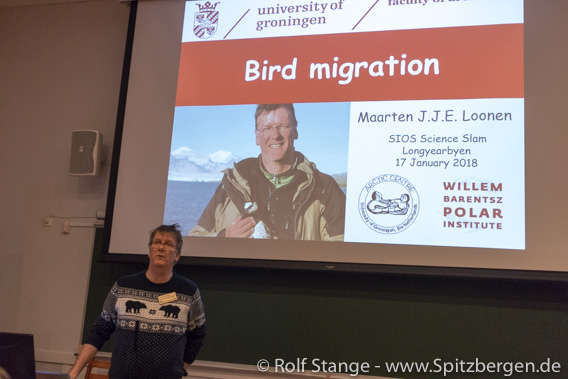 Maarten Loonen, Svalbardseminar bei UNIS