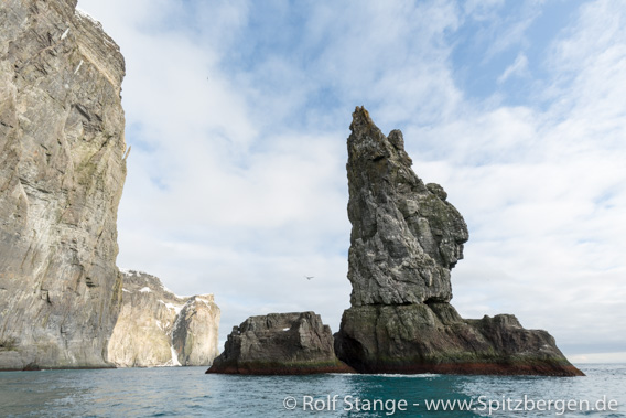 Sylen on the southest coast of Bjørnøya