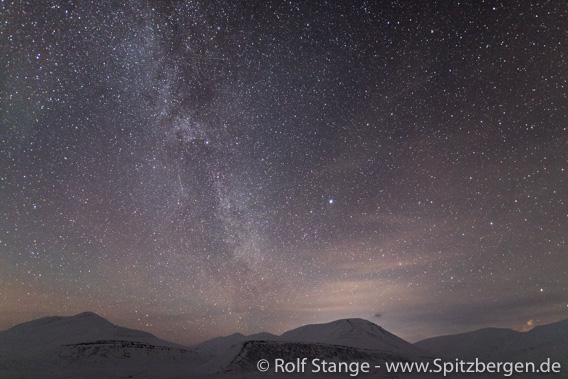 Sky of stars, Spitsbergen