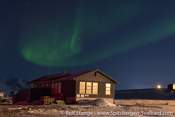 Polar night and polar light, Longyearbyen campsite