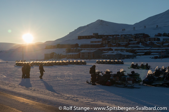 Sun, Longyearbyen