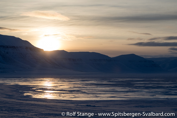 Evening light, Sassendalen