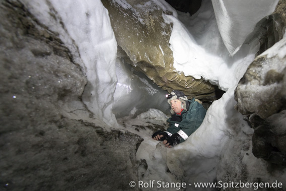 Gletscherhöhle im Longyearbreen