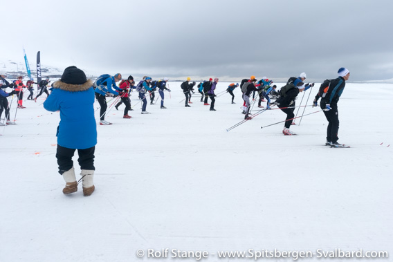 Start Svalbard Skimarathon 2019