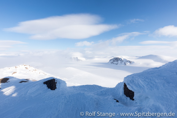 Blick vom Newtontoppen